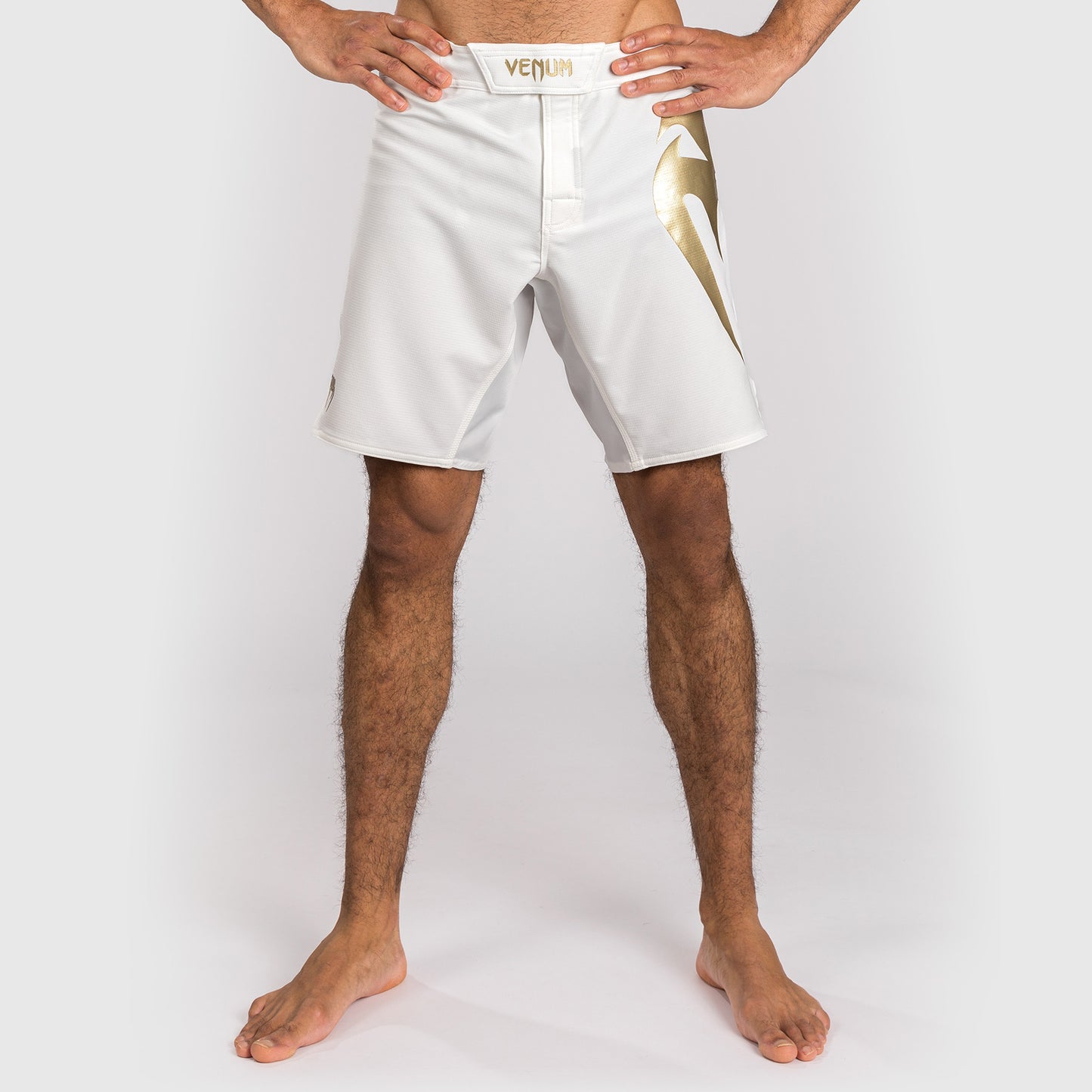 Shorts de combat Venum Light 5.0 - Blanc/Or - product-type_Shorts de MMA
