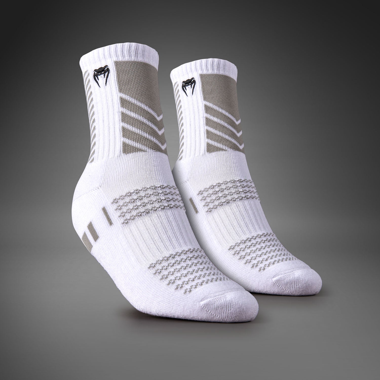 Chaussettes Mi-longues Venum Vector - Blanc/Gris - product-type_Chaussettes