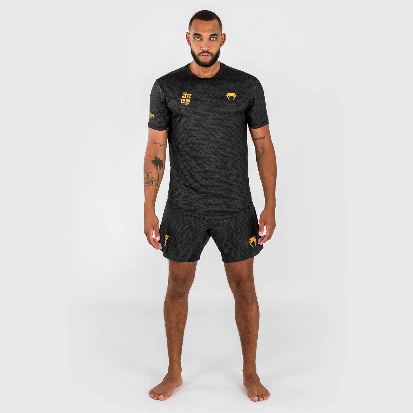 T-shirt Dry-tech pour Hommes Venum x Ares - Noir/Doré - product-type_T-Shirts Dry Tech