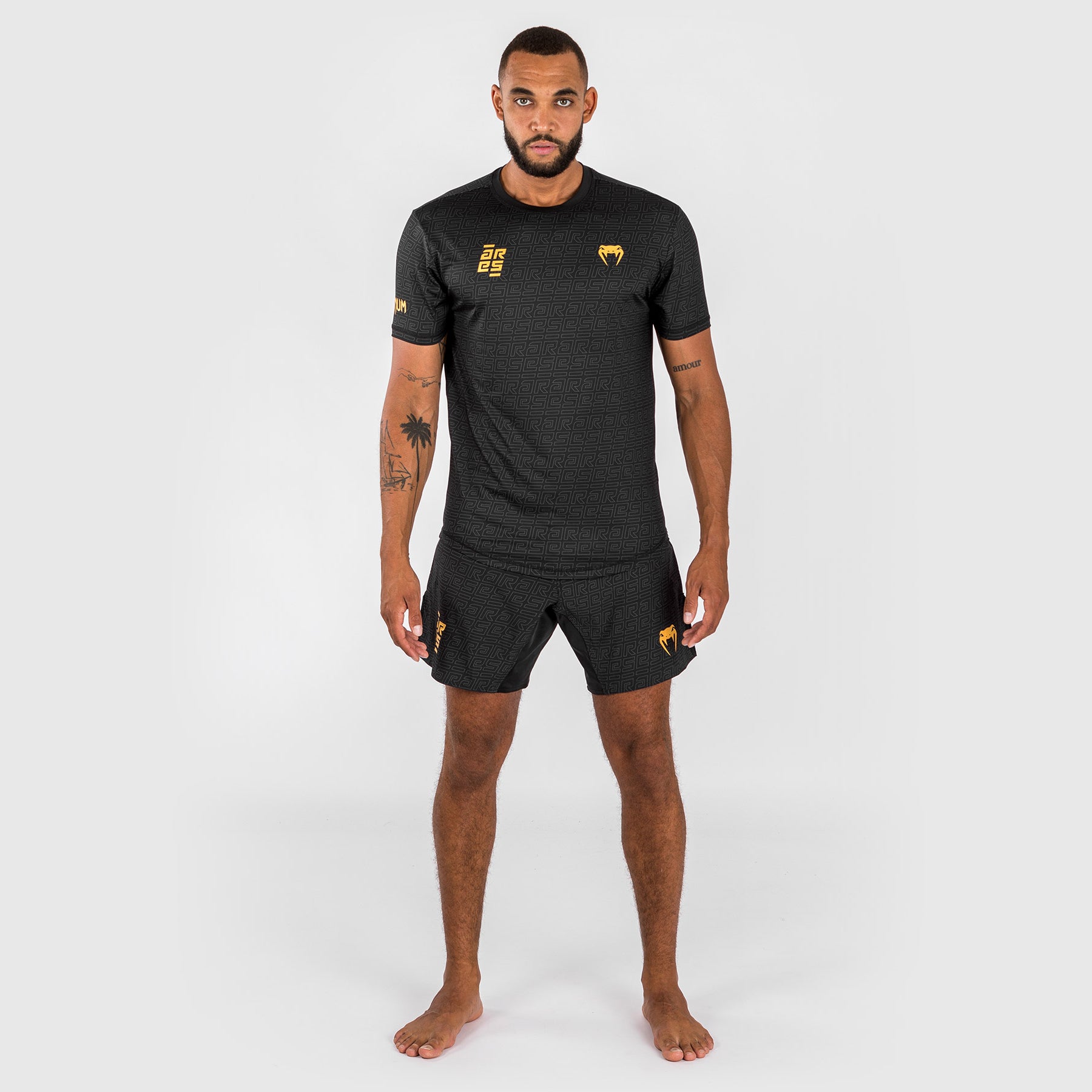 T-shirt Dry-tech pour Hommes Venum x Ares - Noir/Doré - product-type_T-Shirts Dry Tech