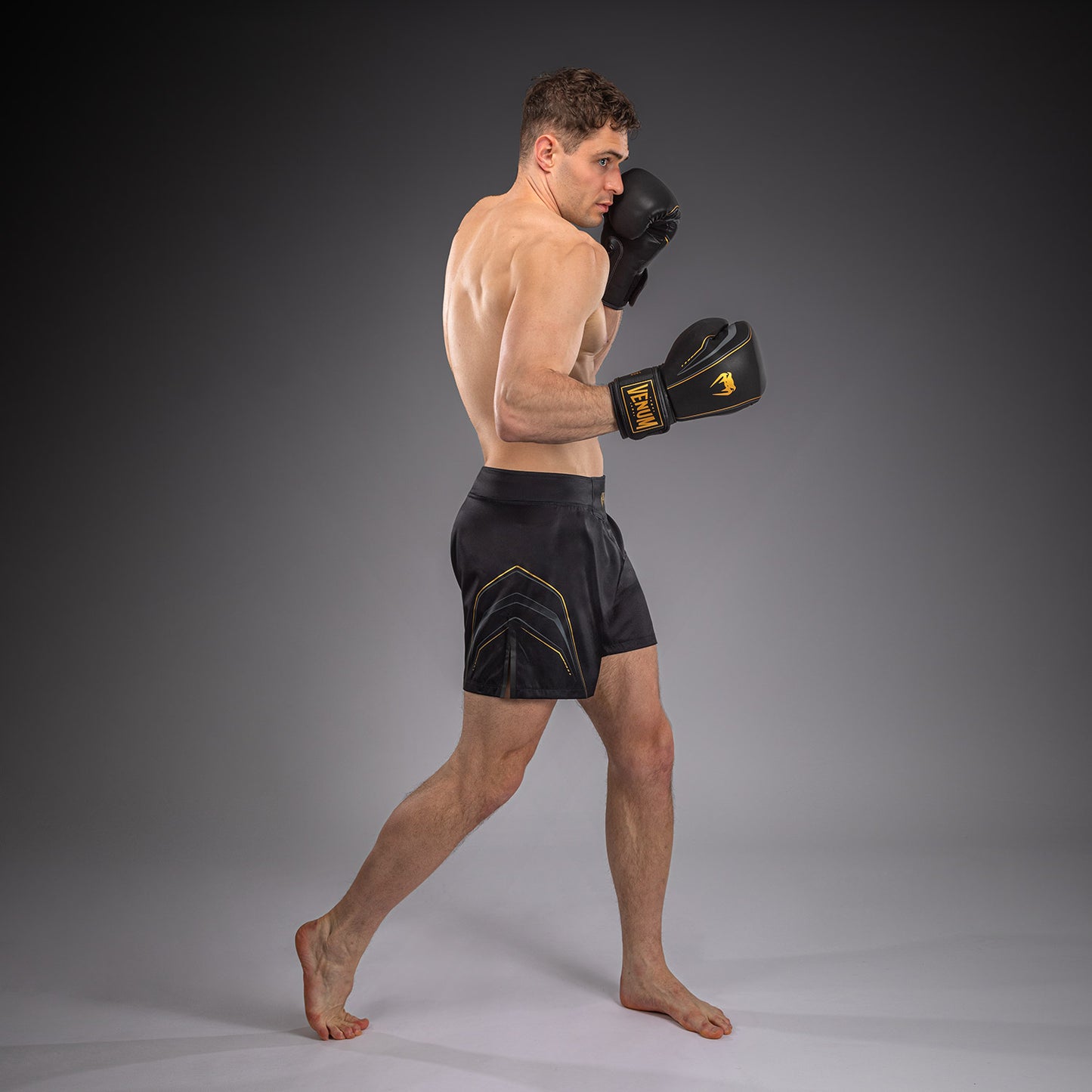 Short de Combat Venum Streamline – Noir/Or - product-type_Shorts de MMA