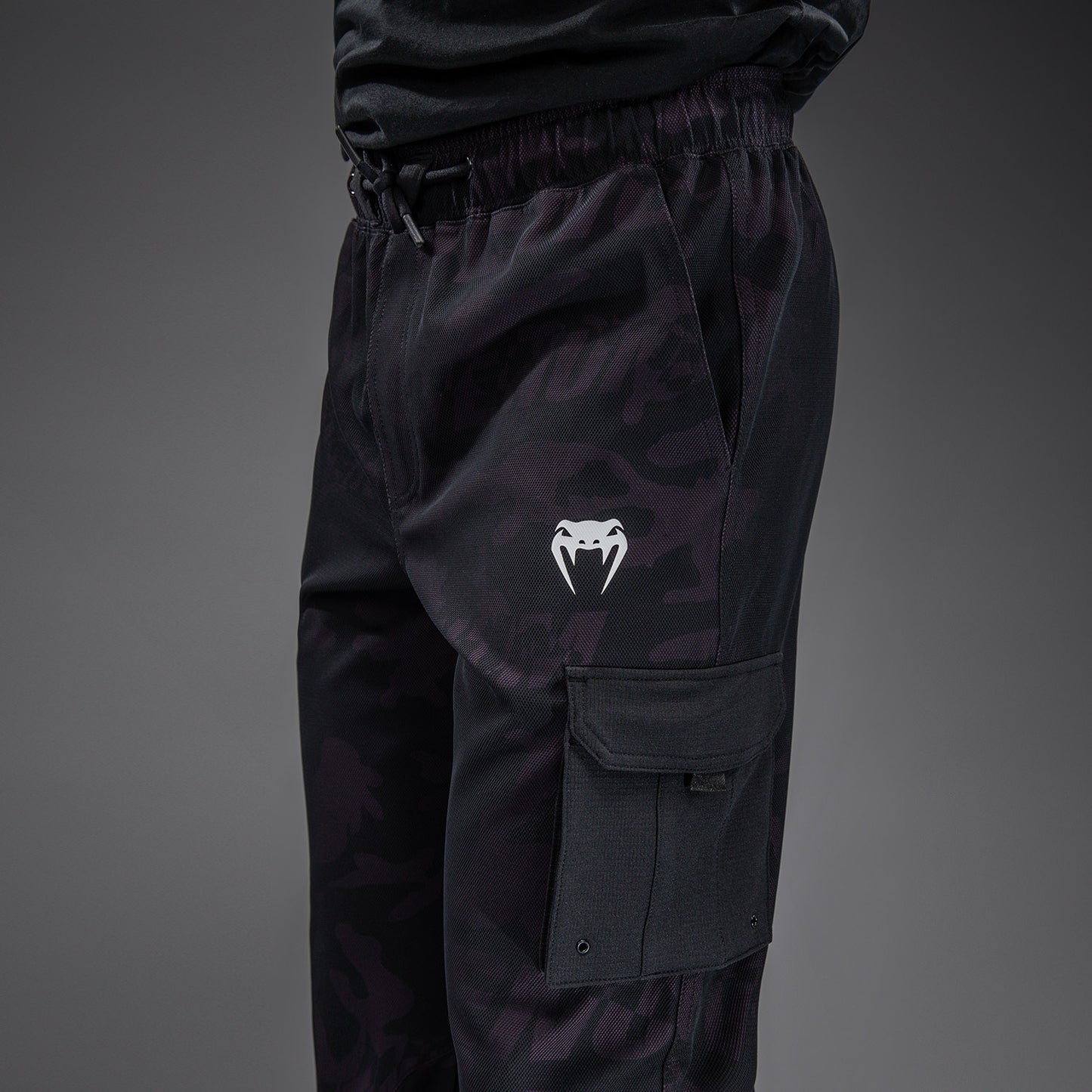Jogging pour Hommes Venum Trooper - Noir/Violet - product-type_Pantalons de jogging