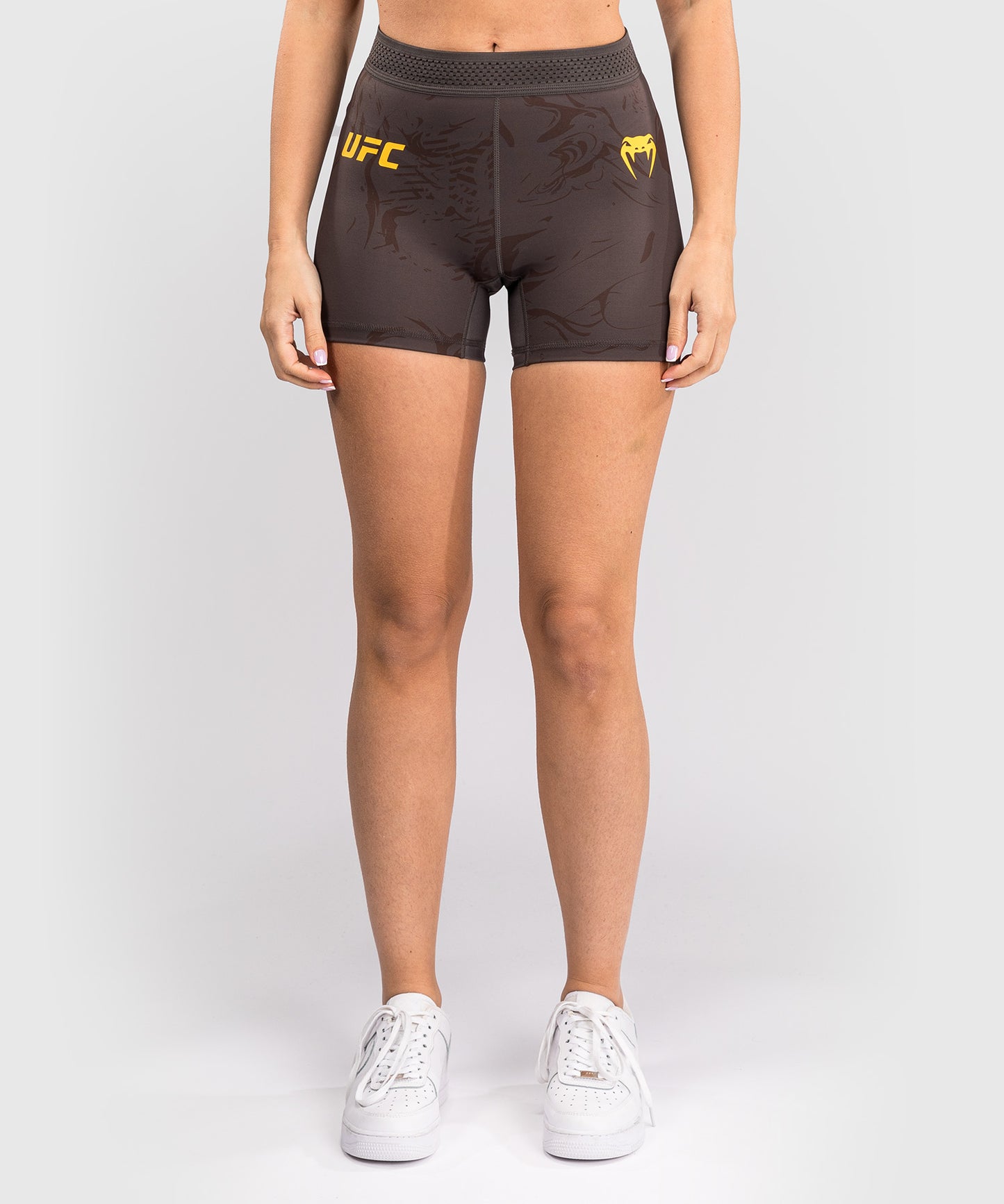 Short de compression pour Femmes UFC Fusion by Venum Fight Week - Marron Terrestre - product-type_Shorts de compression