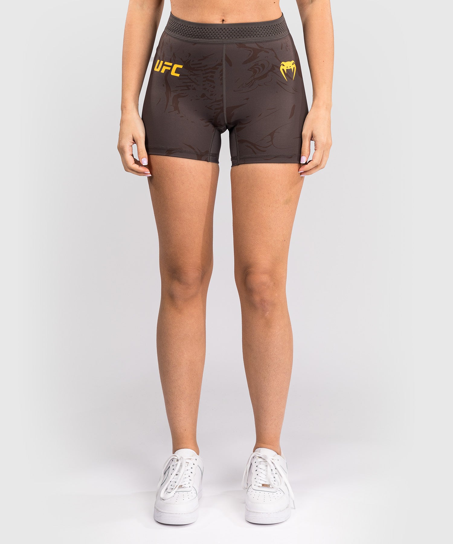 Short de compression pour Femmes UFC Fusion by Venum Fight Week - Marron Terrestre - product-type_Shorts de compression