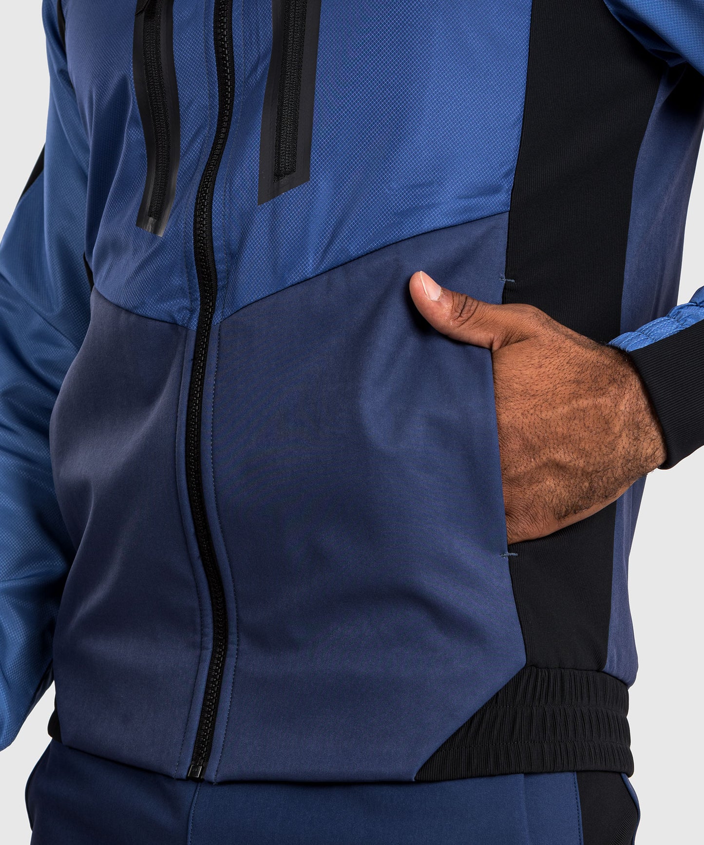Veste de survêtement Venum Laser 3.0 - Noir/Bleu - product-type_Vestes