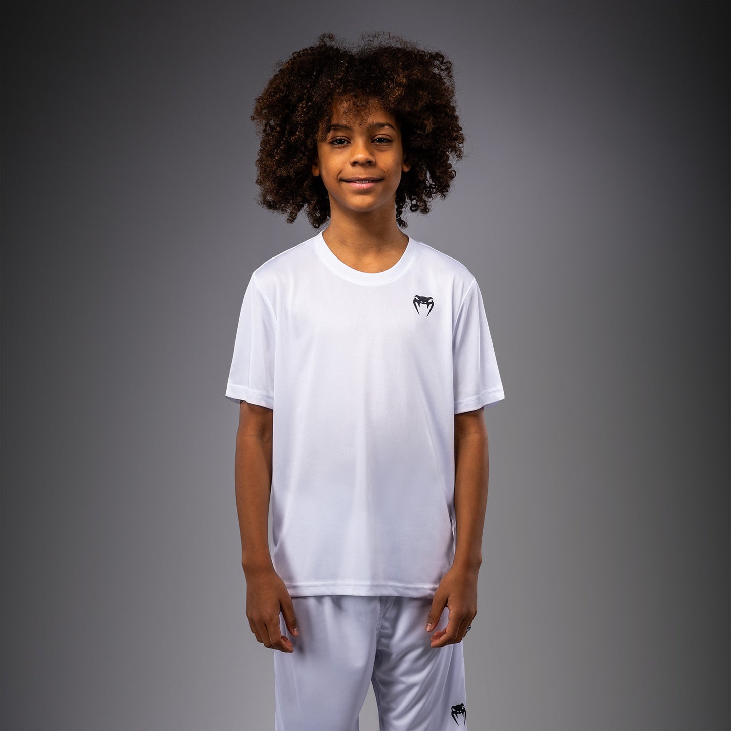 T-shirt à manches Courtes pour Enfant Venum Lineup - Blanc/Noir - product-type_T-Shirts Dry Tech