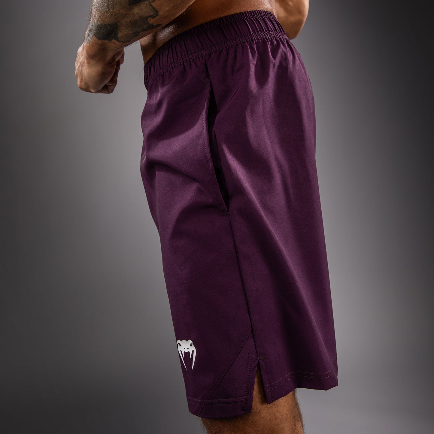 Short d'entraînement Venum Contender - Violet foncé/Blanc