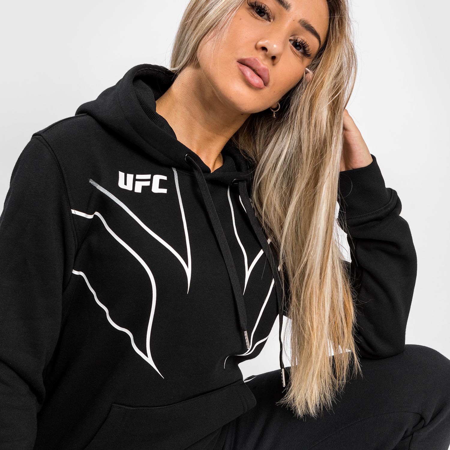Sweatshirt UFC Venum Authentic Fight Night 2.0 Replica - Pour Femmes - Noir - product-type_Sweatshirts