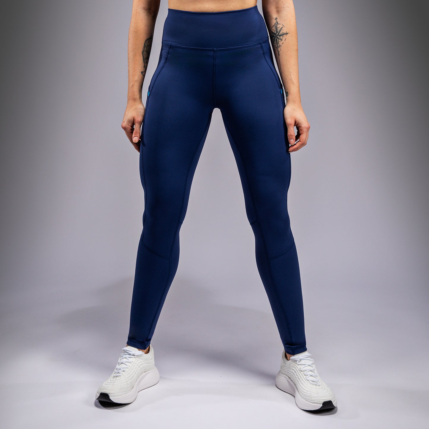 Legging Venum x Top Rank Original pour Femmes - Bleu Marine - product-type_Leggings
