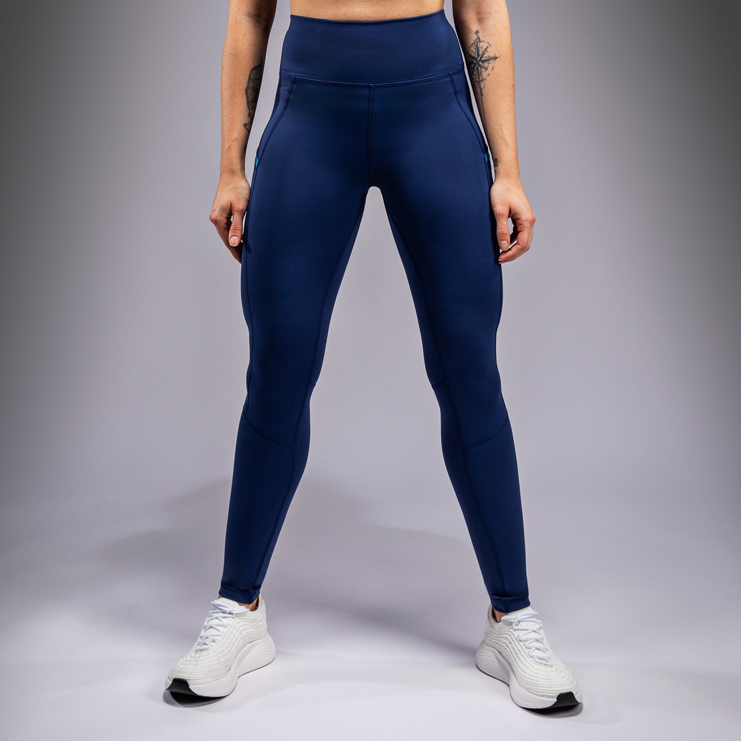 Legging Venum x Top Rank Original pour Femmes - Bleu Marine - product-type_Leggings