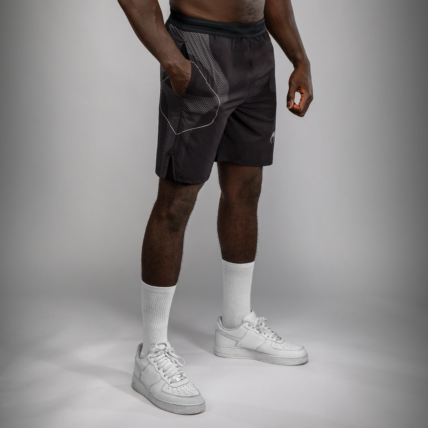 Short de Training Venum Nexus – Noir/Argent - product-type_Shorts de training