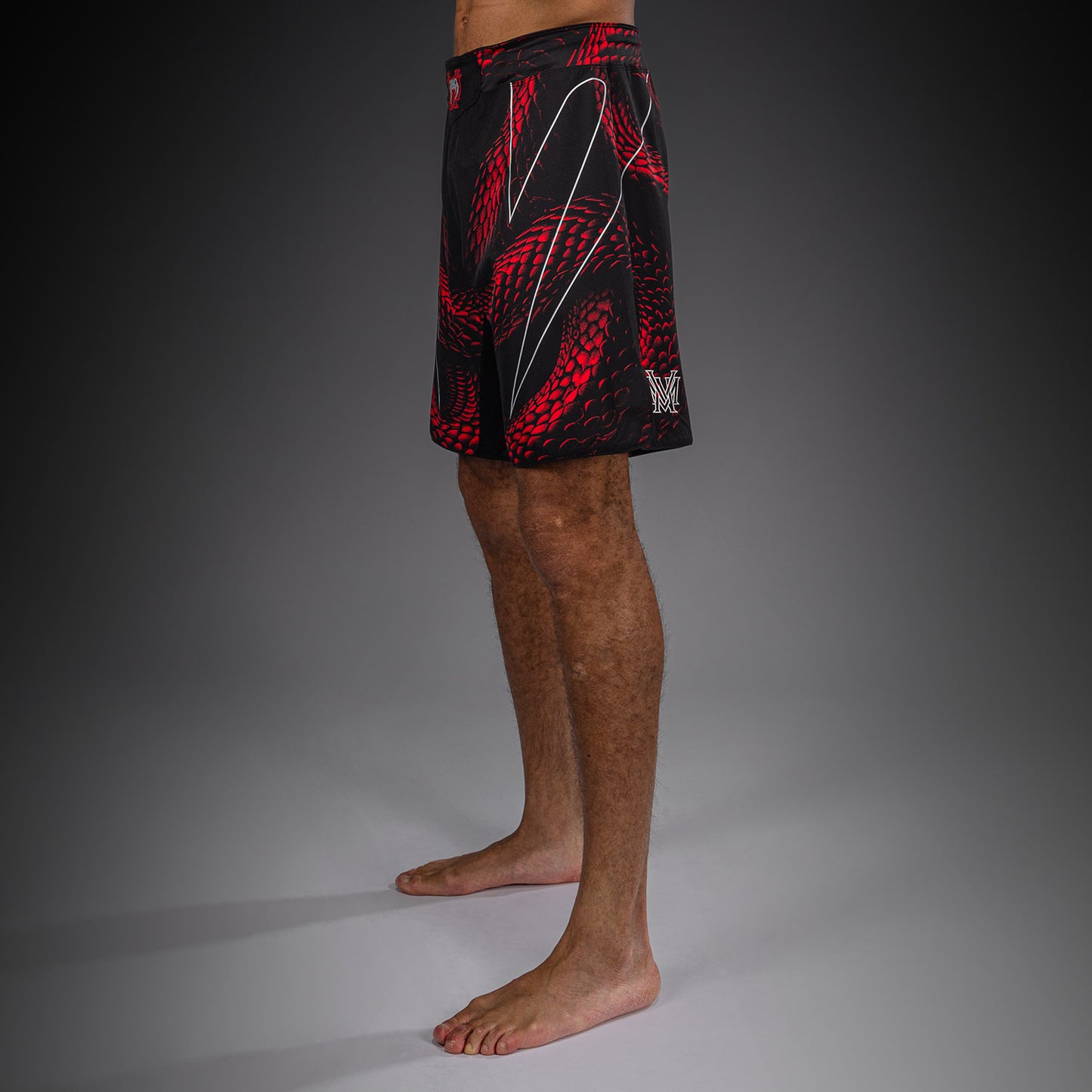Short de Combat Venum Matupa - Noir/Rouge/Argent - product-type_Shorts de MMA