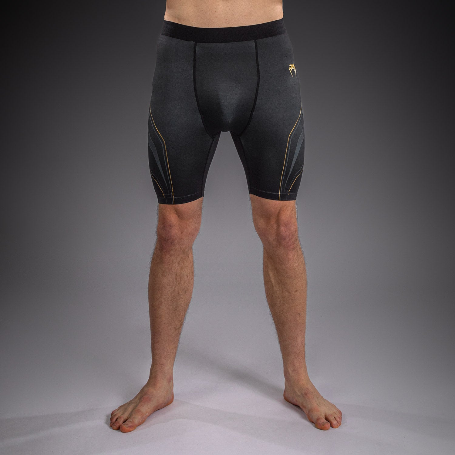 Short de Compression Venum Streamline Vale Tudo – Noir/Or - product-type_Shorts de compression