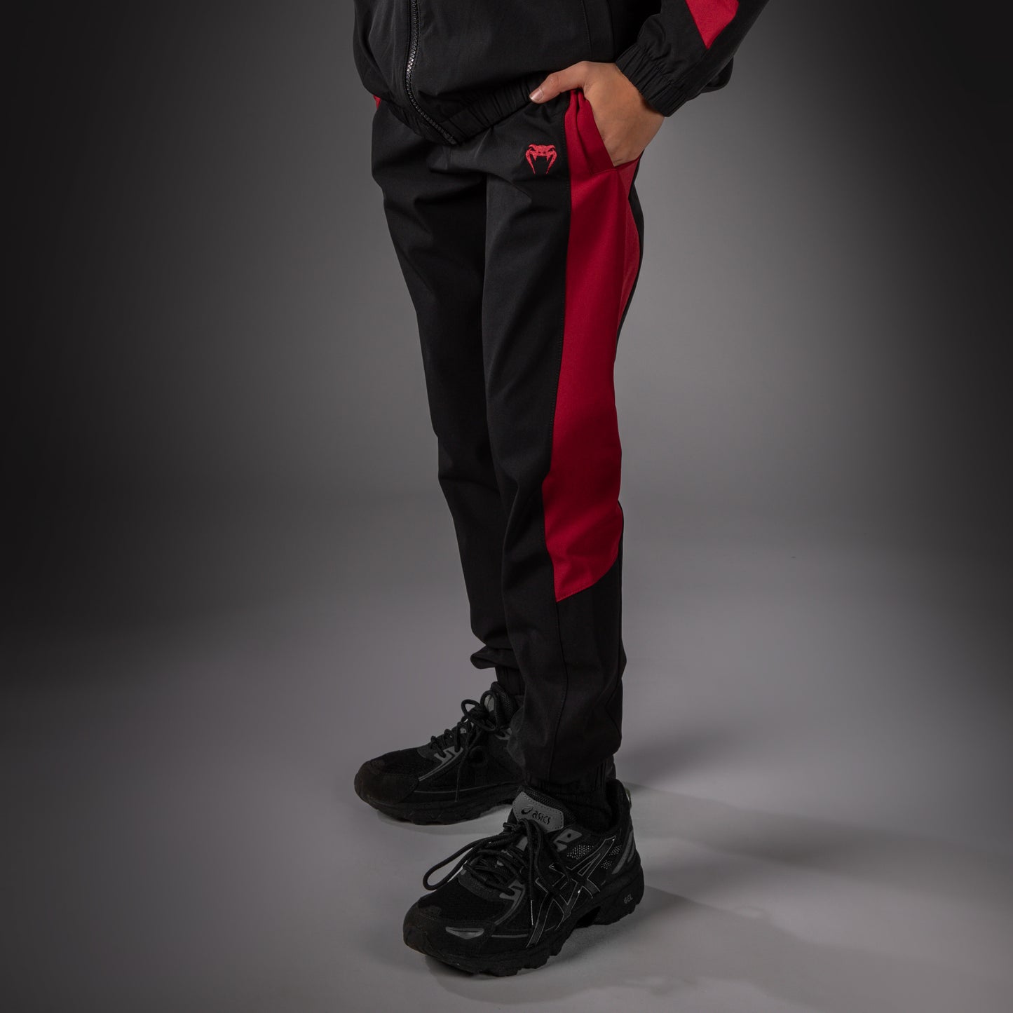 Pantalon de Jogging Pour Enfant Venum Vectra - Noir/Rouge