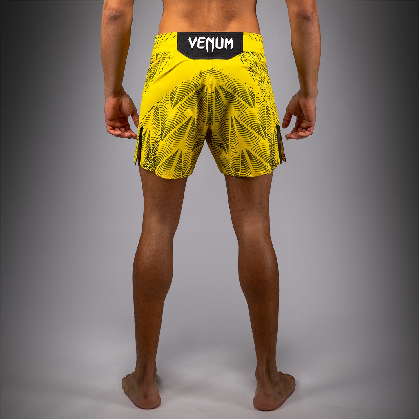 Short de combat coupe courte Homme UFC Zenith by Venum Authentic Fight Night - Jaune