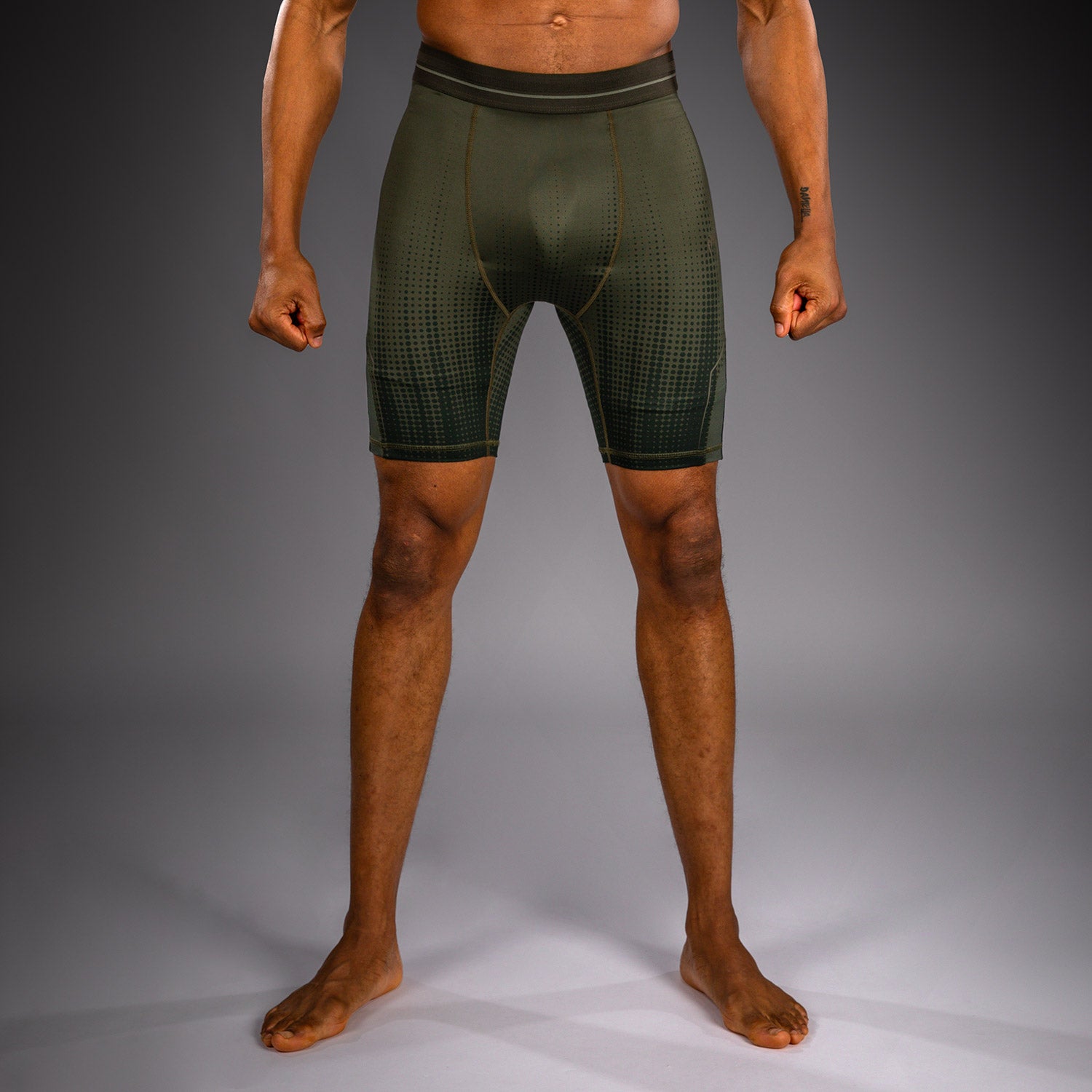Short de Compression Venum Stealth Vale Tudo – Kaki/Vert Foncé - product-type_Shorts de compression