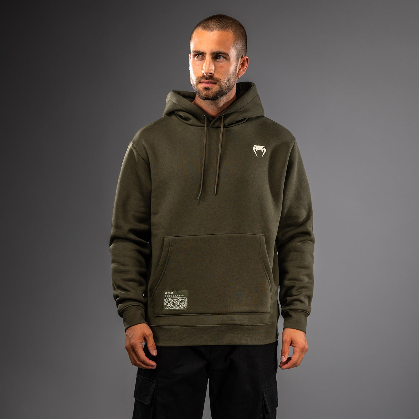 Sweat à Capuche Venum Serpenti – Kaki/Bronze/Ivoire - product-type_Sweatshirts