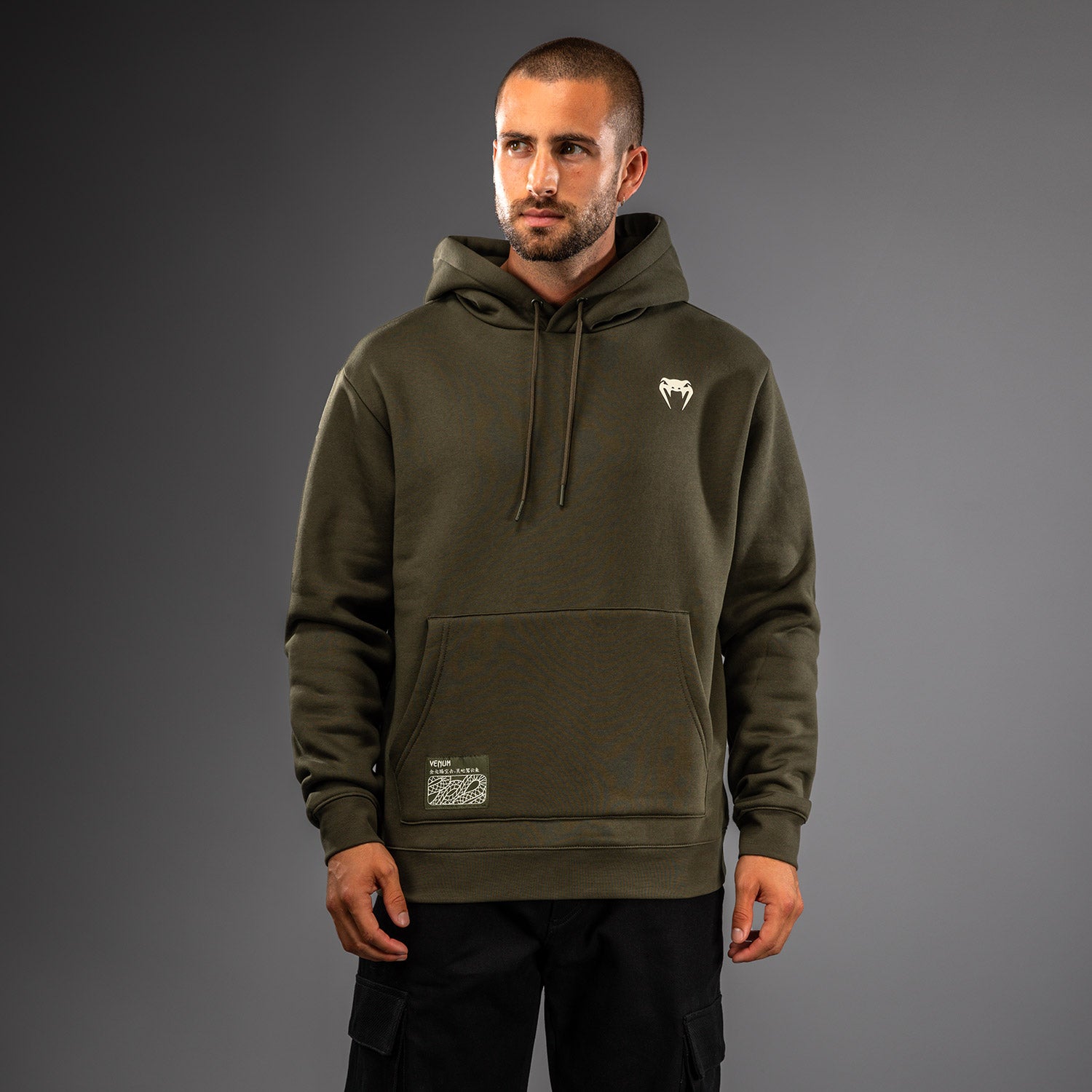 Sweat à Capuche Venum Serpenti – Kaki/Bronze/Ivoire - product-type_Sweatshirts