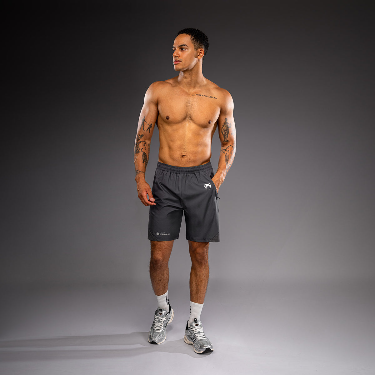 Short d’entraînement Venum G-Fit Scale - Gris