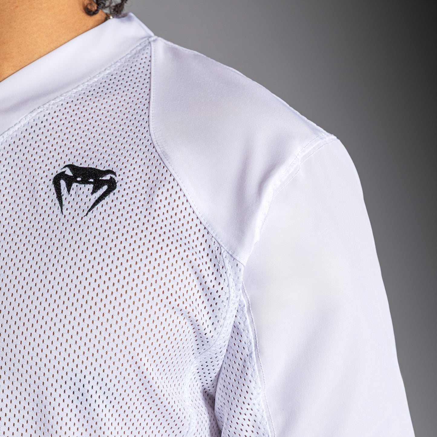 Maillot à manches Courtes Venum Elite Football - Blanc - product-type_T-Shirts Dry Tech