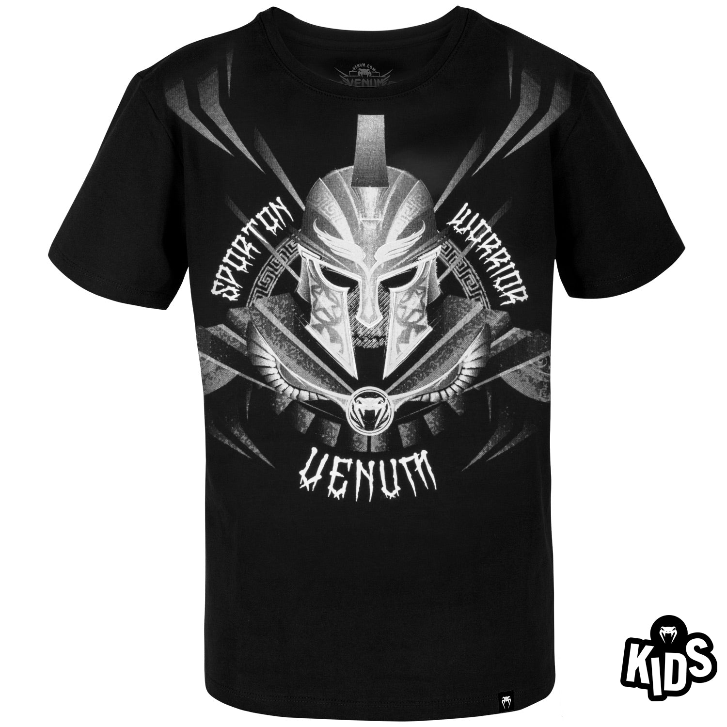 T-shirt Enfant Venum Gladiator - Noir/Blanc - T-shirts