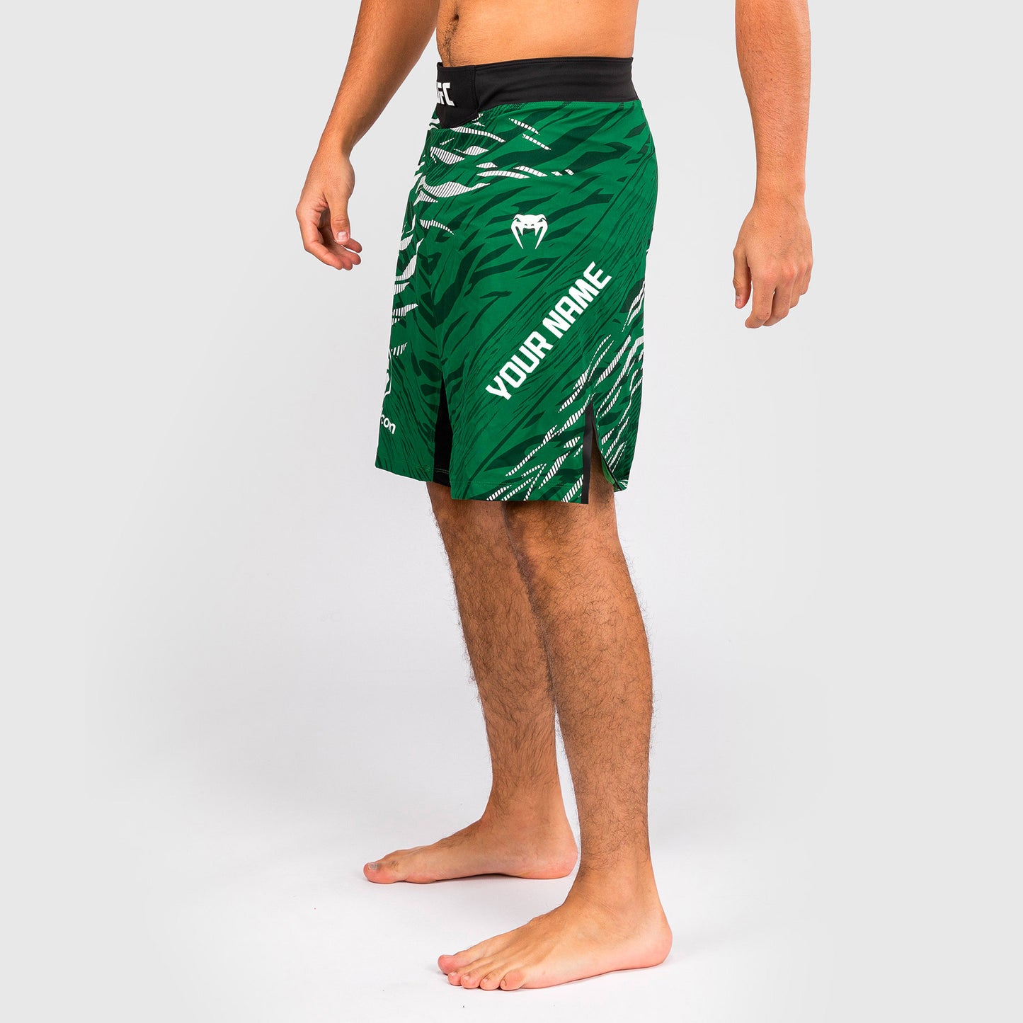 Shorts de Combat pour Hommes UFC Fusion by Venum Personnalisé Authentic Fight Night - Coupe Longue - Vert - product-type_Shorts de MMA
