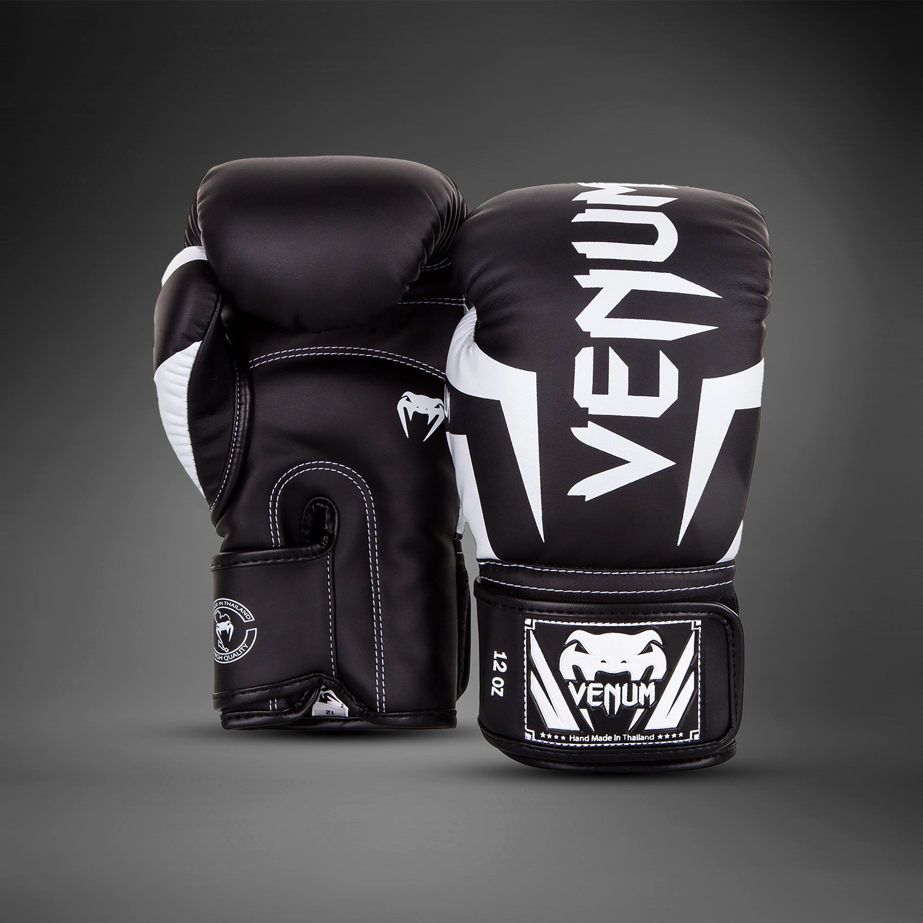 Gants de Boxe Venum Elite - Noir/Blanc - product-type_Gants de boxe