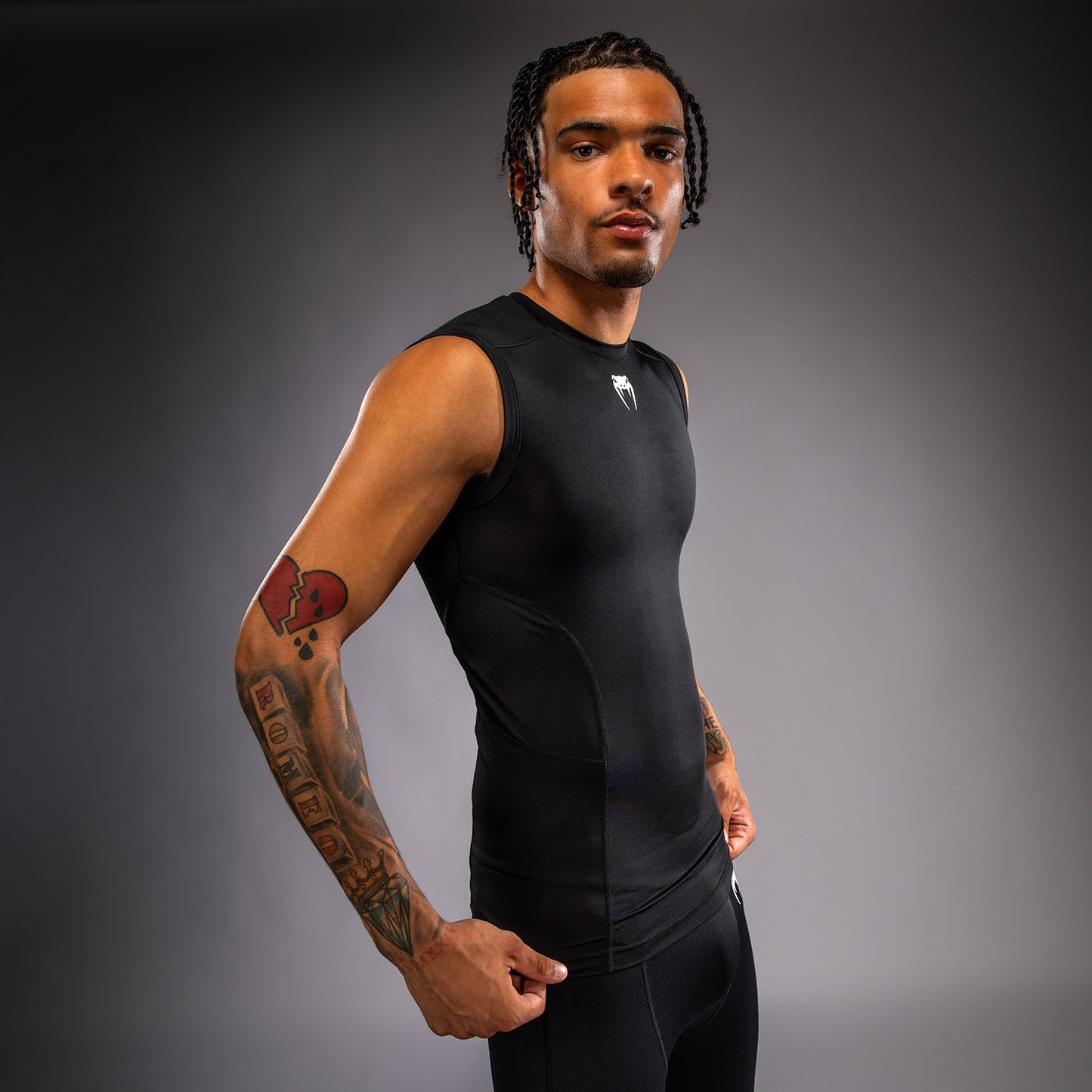 Débardeur Venum MX Basics - Noir/Blanc