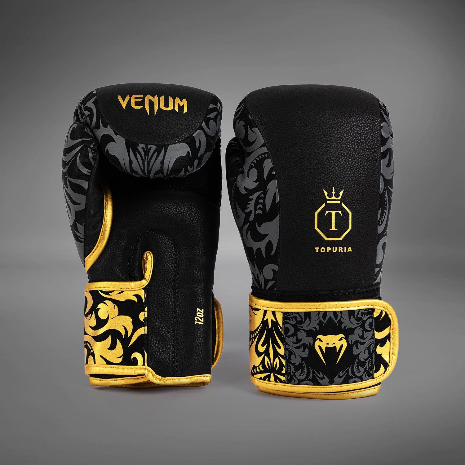 Gants de Boxe Venum x Topuria Unmatched Edition - Noir/Doré - product-type_Gants de boxe