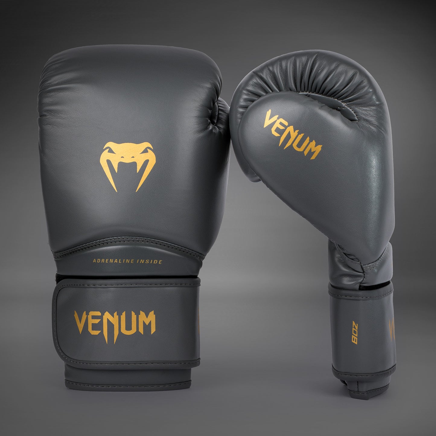 Gants de boxe Venum Contender 1.5 pour enfants - Graphite/Or