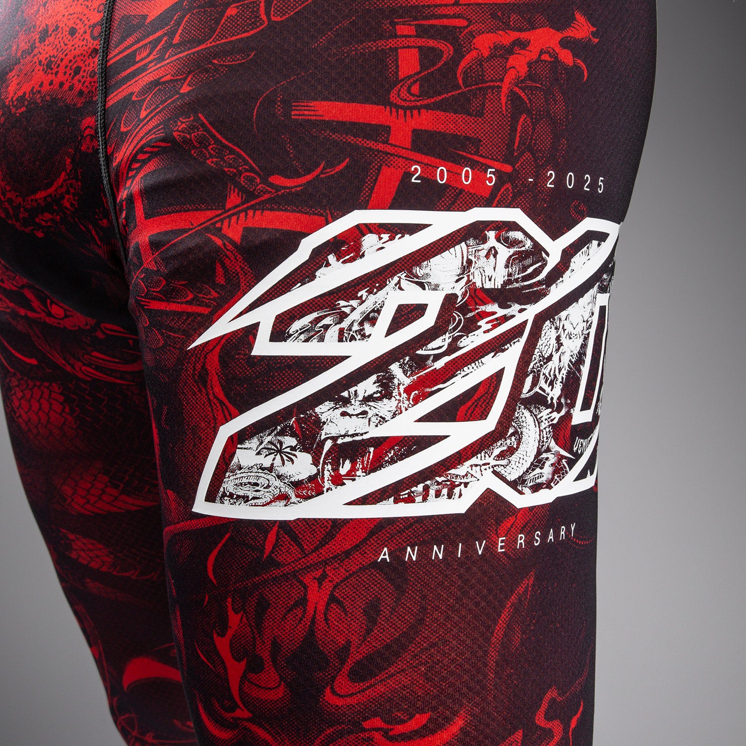 Pantalon de compression Venum 20th Anniversary - Noir/Rouge - product-type_Pantalons de Compression