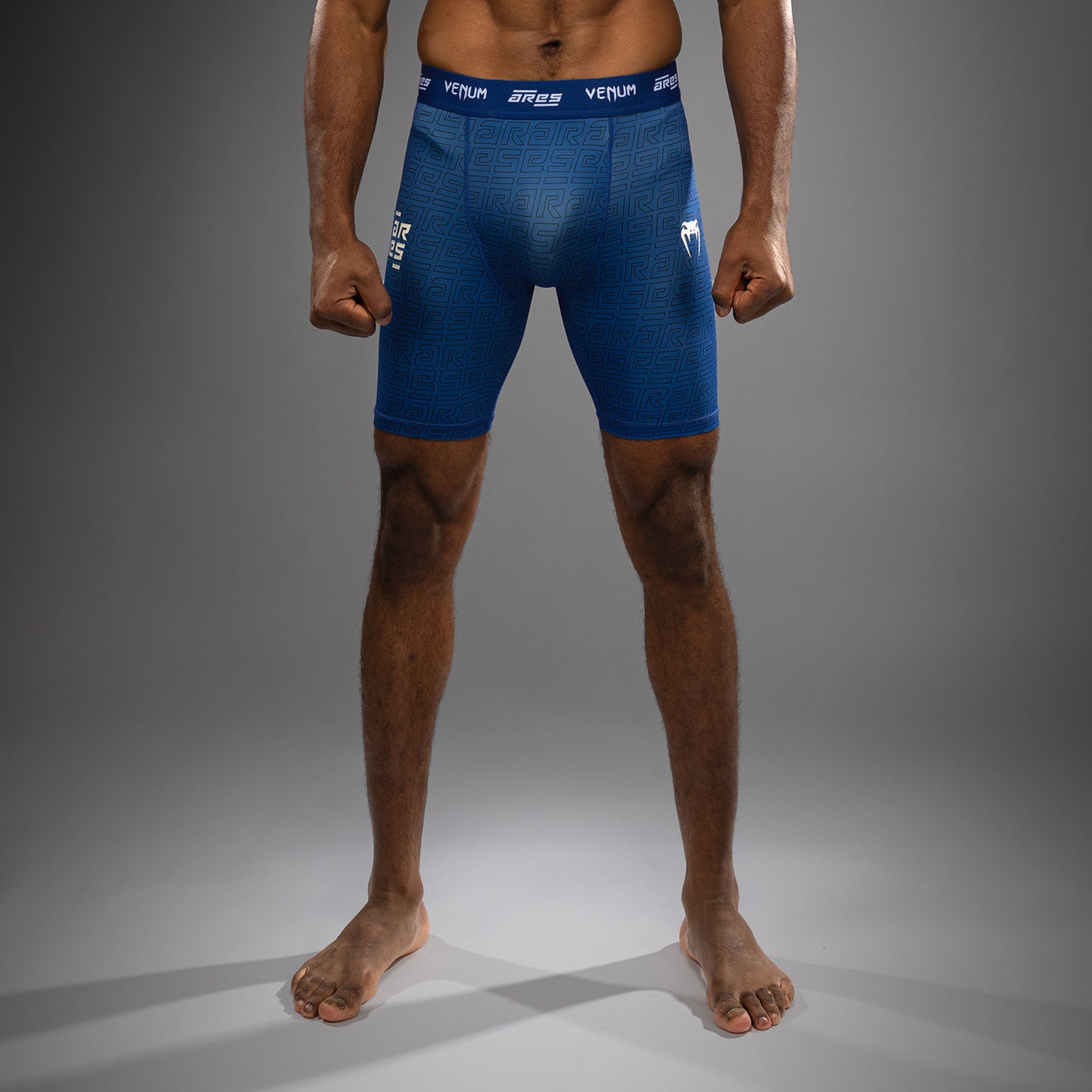 Short de Compression pour Hommes Venum x Ares - Bleu Royal - product-type_Shorts de compression