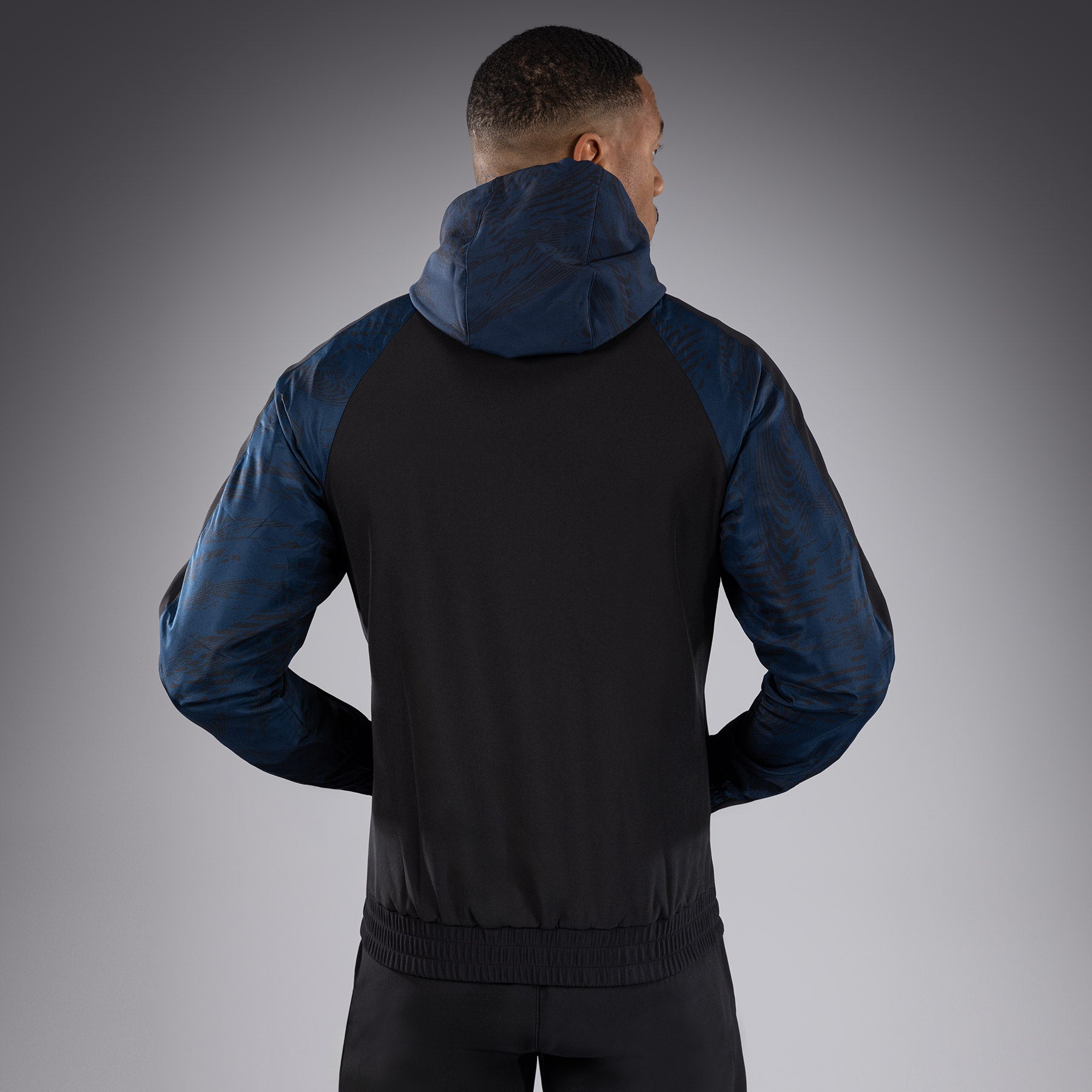 Veste à Capuche Zippé pour Hommes UFC Fusion by Venum Fight Week - Bleu Océanique - product-type_Vestes