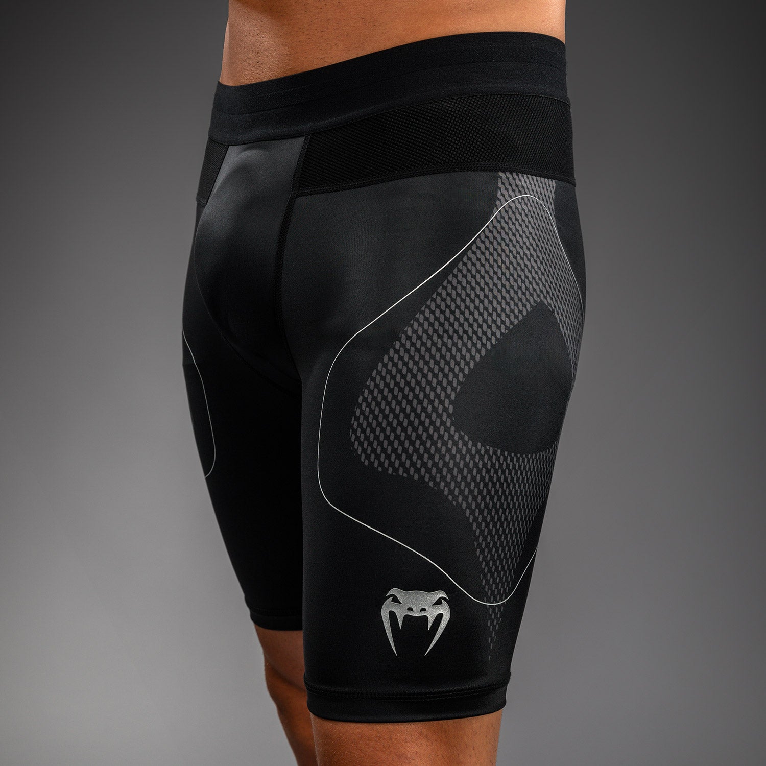 Short de Compression Venum Nexus – Noir/Argent - product-type_Shorts de compression