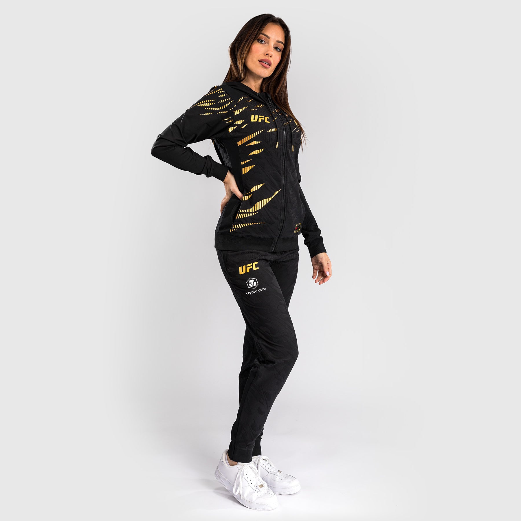 Sweatshirt à Capuche pour Femmes UFC Fusion by Venum Personnalisé Authentic Fight Night - Champion - product-type_Vestes