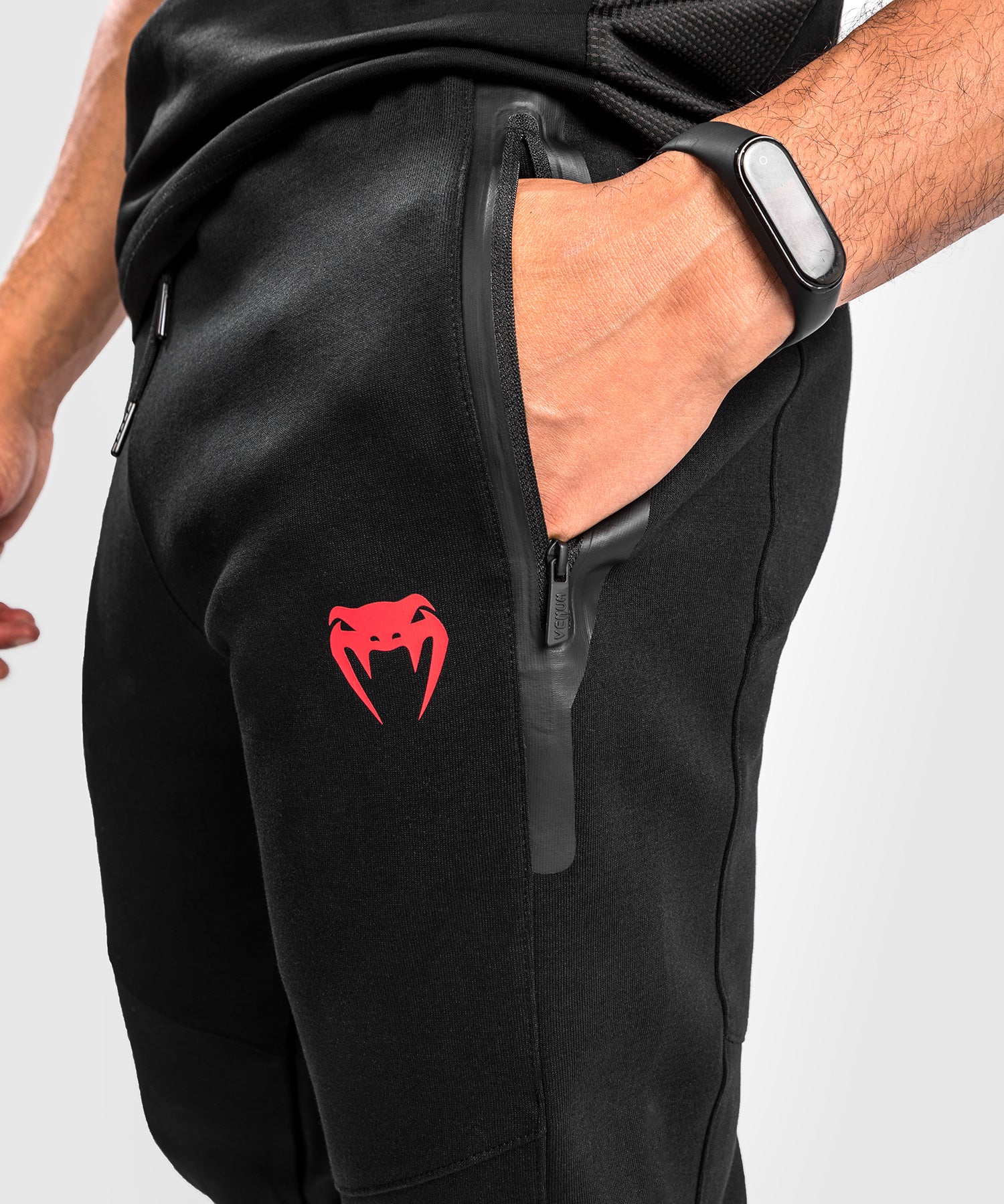 Pantalon De Jogging Venum Okinawa 3.0 - Noir/Rouge - product-type_Pantalons de jogging