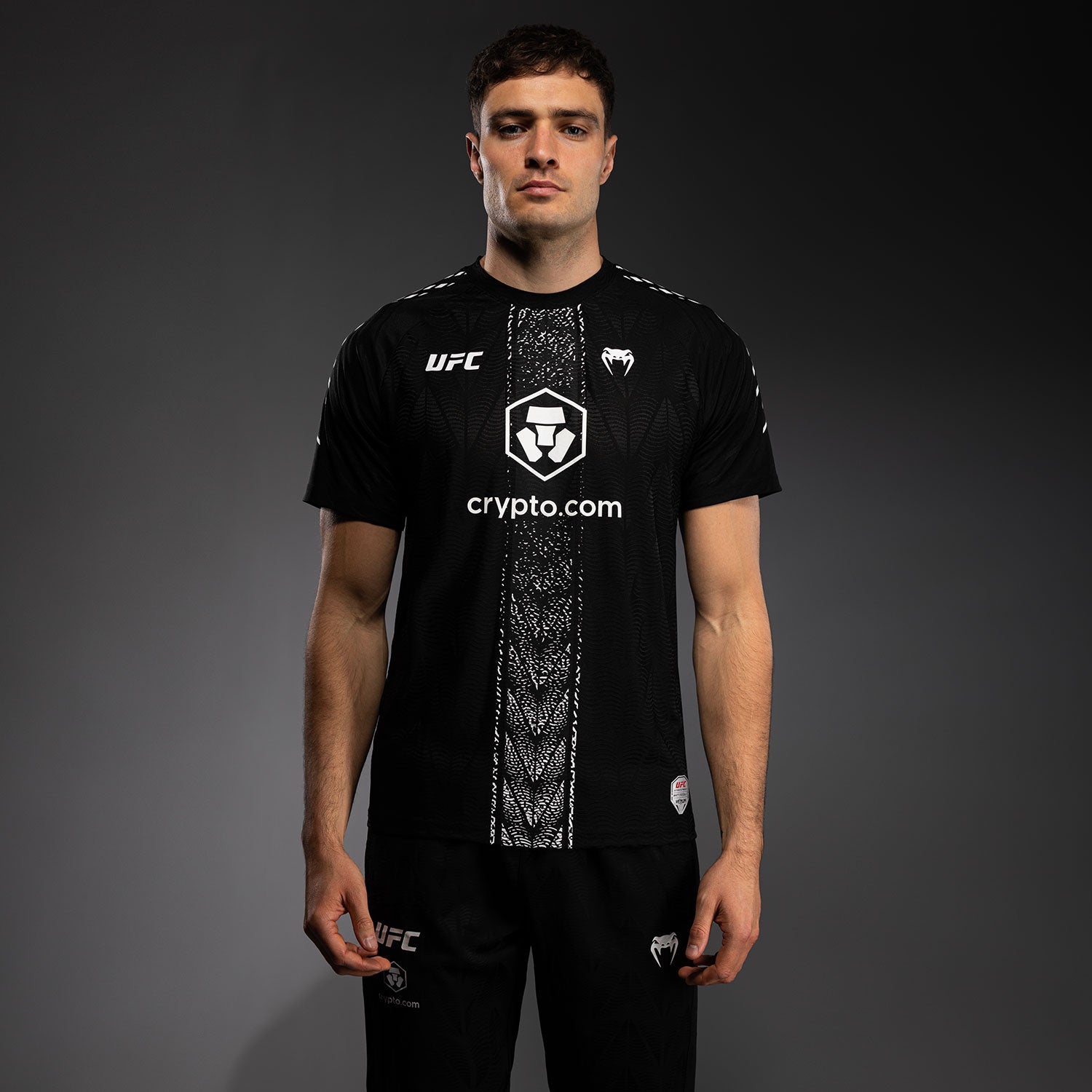Maillot Officiel Walkout Homme UFC Zenith by Venum Authentic Fight Night - Noir - product-type_T-Shirts Dry Tech