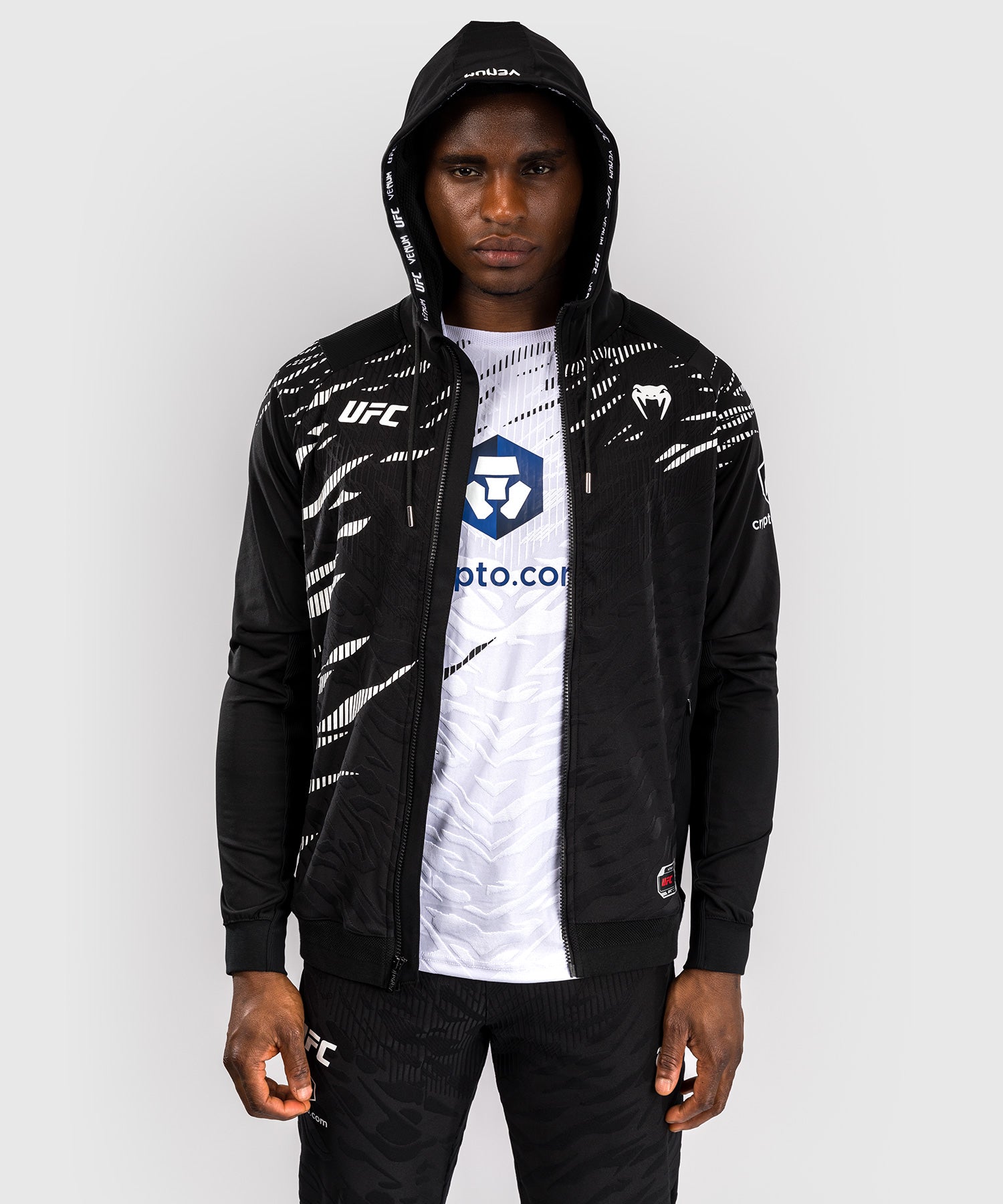 Veste à Capuche pour Hommes UFC Fusion by Venum Authentic Fight Night - Noir - product-type_Vestes