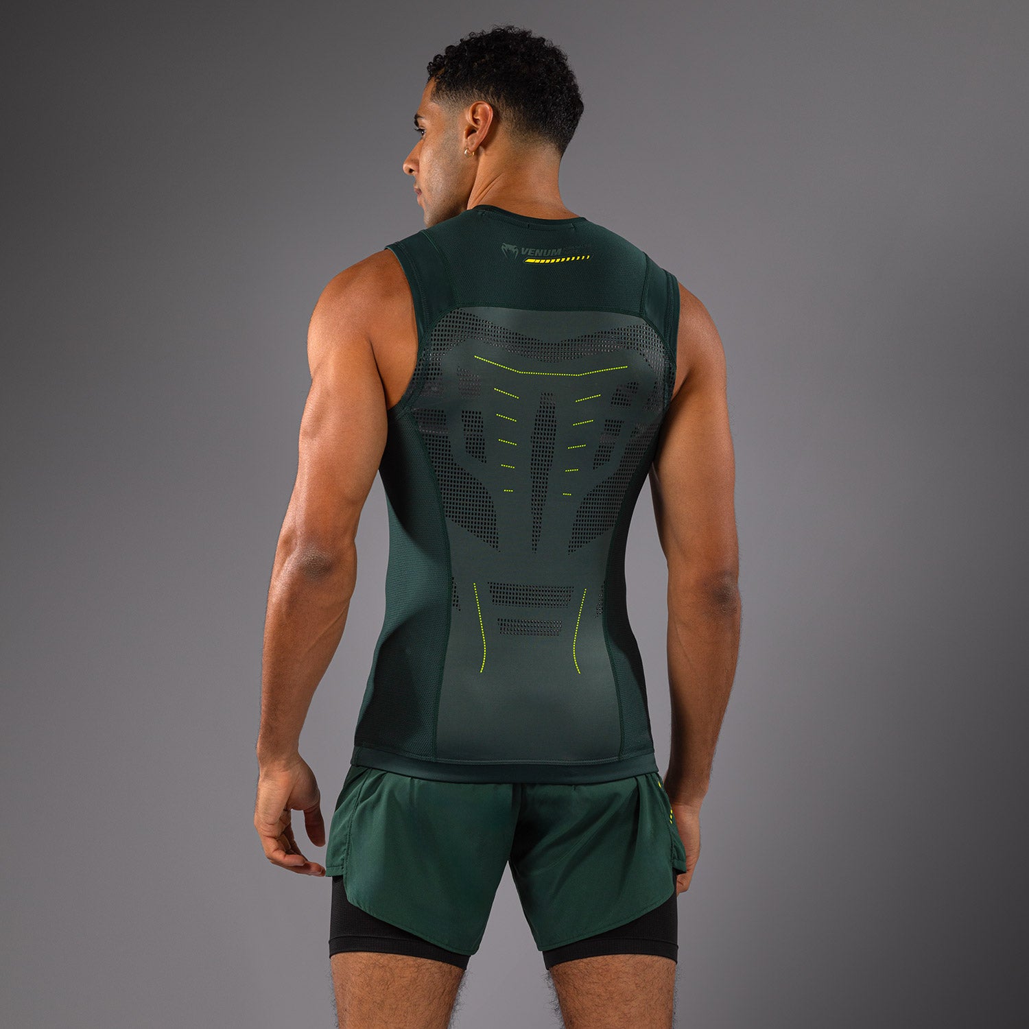 Rashguard Sans Manches Venum Technical 3.0 - Vert Forêt - product-type_T-Shirts de Compression