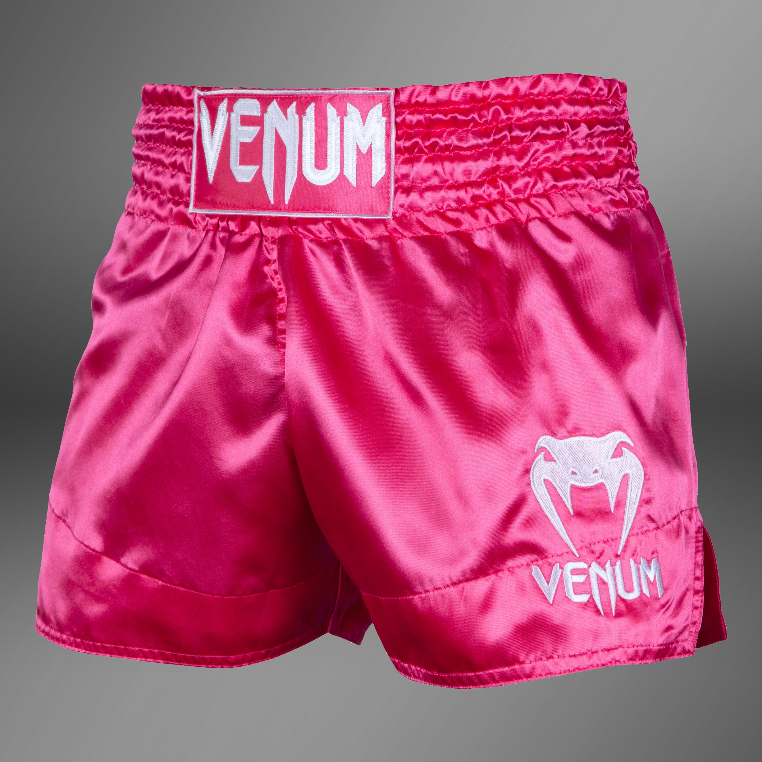 Short de Muay Thai Rose/Blanc Venum Classic - M - Venum France