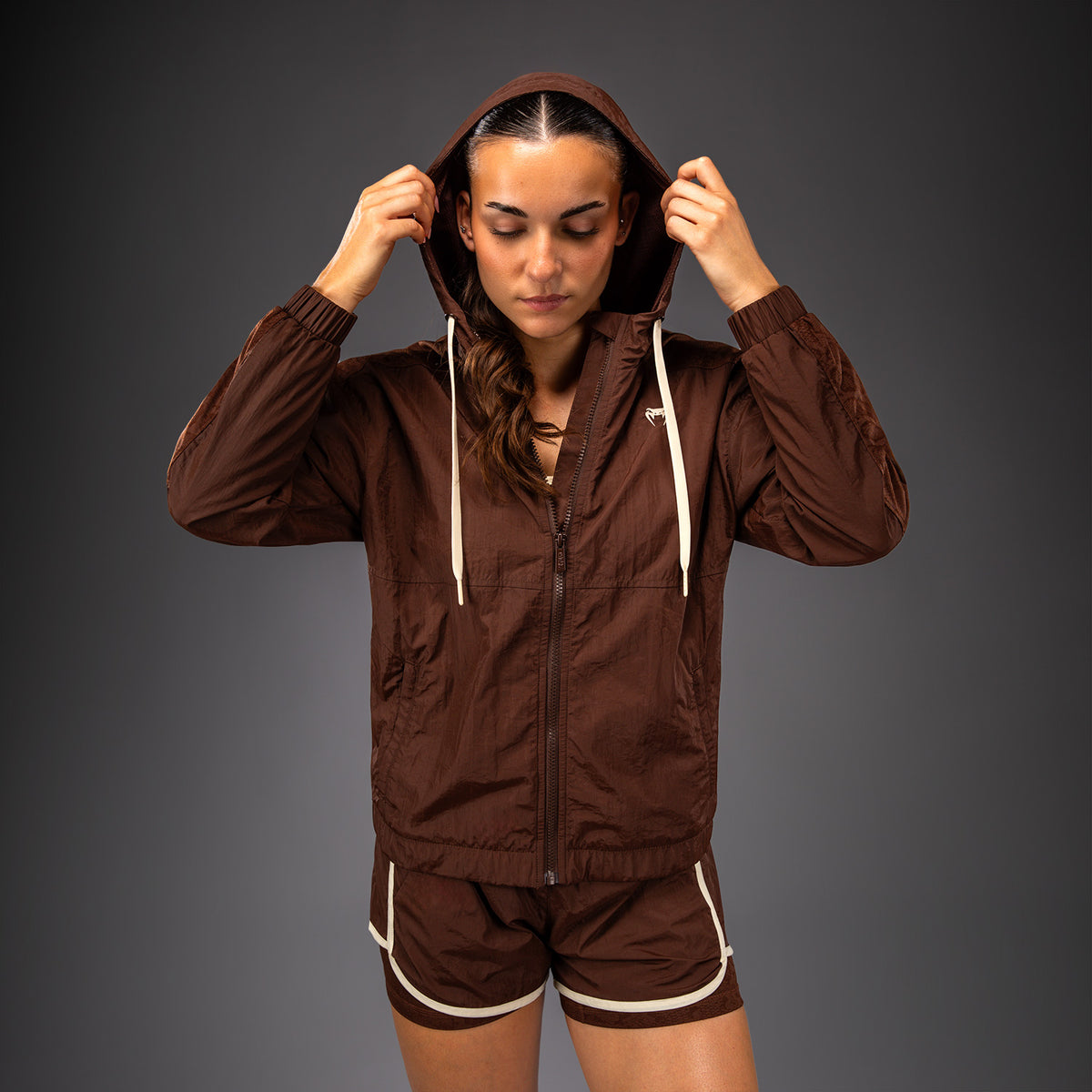 Veste de survêtement pour Femme Venum Viper - Marron - product-type_Vestes