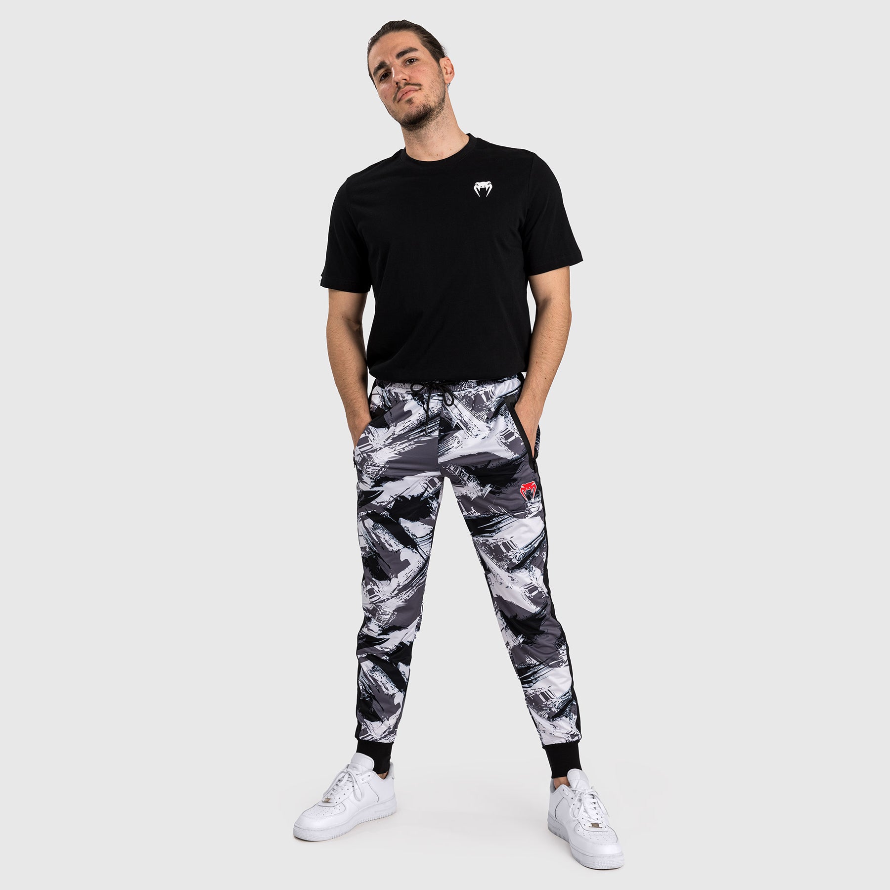 Pantalon de Jogging Venum Electron 3.0 - Rouge/Gris - product-type_Pantalons de jogging