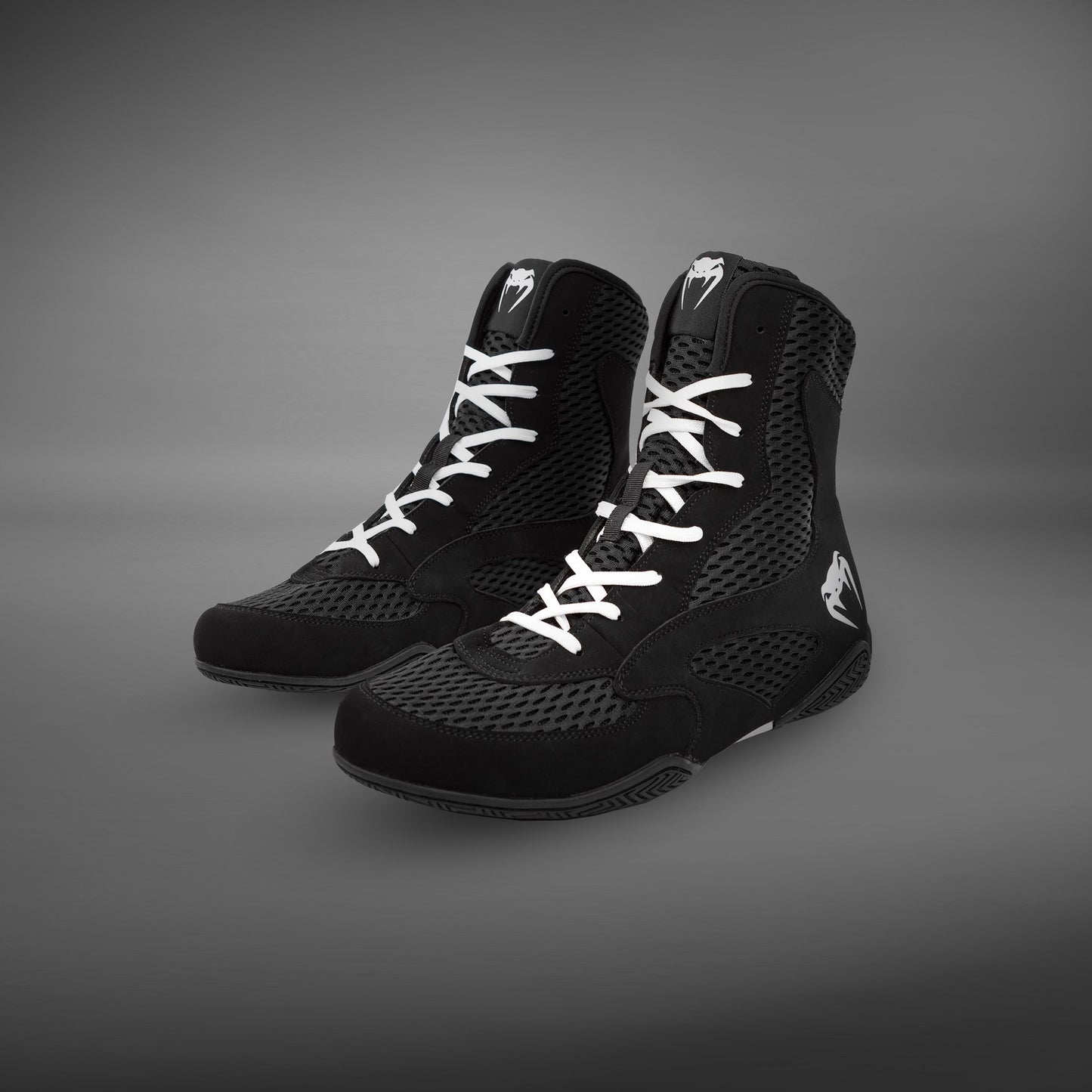 Chaussures de boxe Venum Contender - Noir/Blanc - product-type_Chaussures de boxe