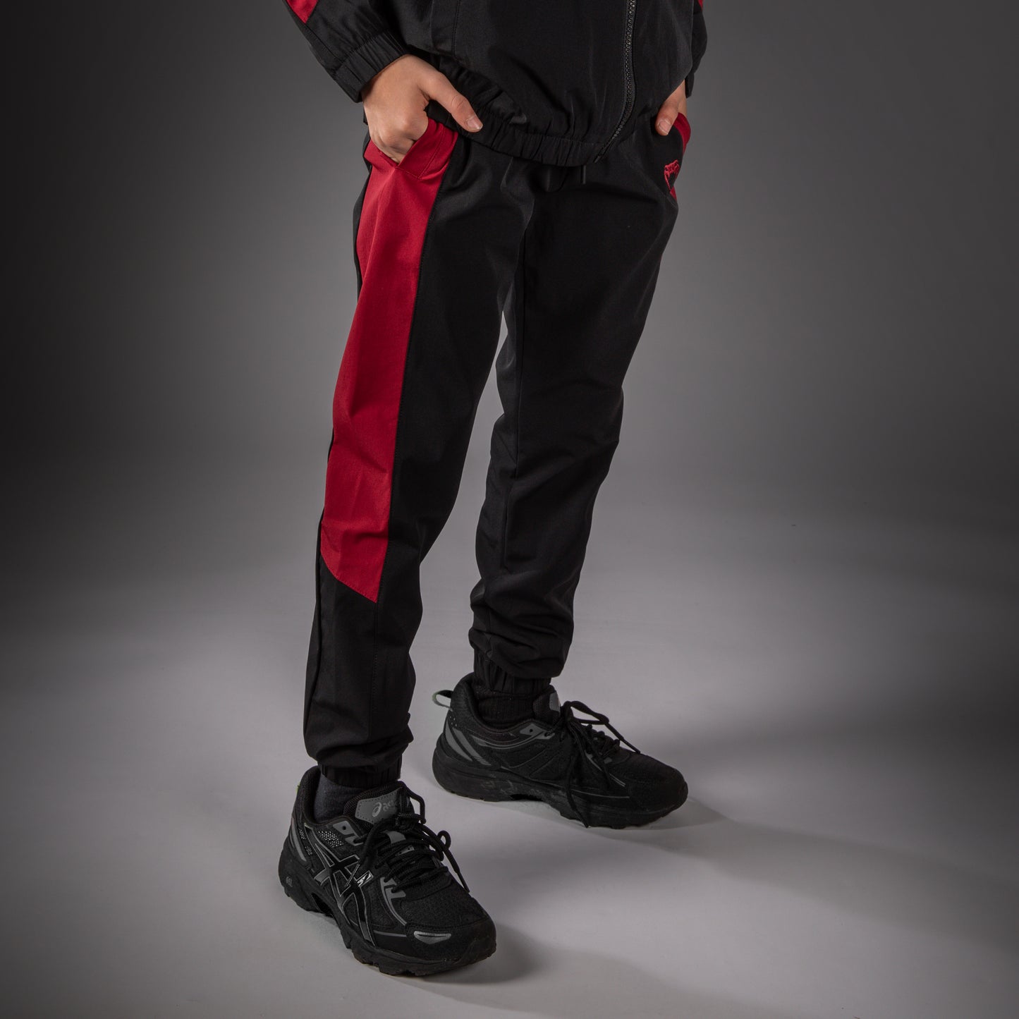 Pantalon de Jogging Pour Enfant Venum Vectra - Noir/Rouge