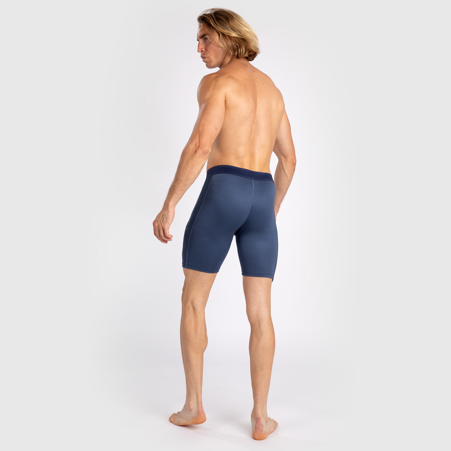 Short de compression pour Hommes Venum Attack - Bleu Marine - product-type_Shorts de compression