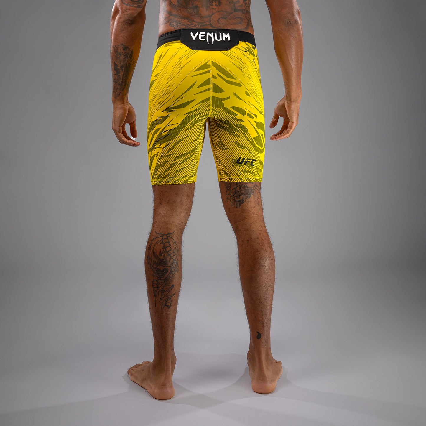Shorts Vale Tudo pour Hommes UFC Fusion by Venum Personnalisé Authentic Fight Night - Jaune - product-type_Shorts de MMA