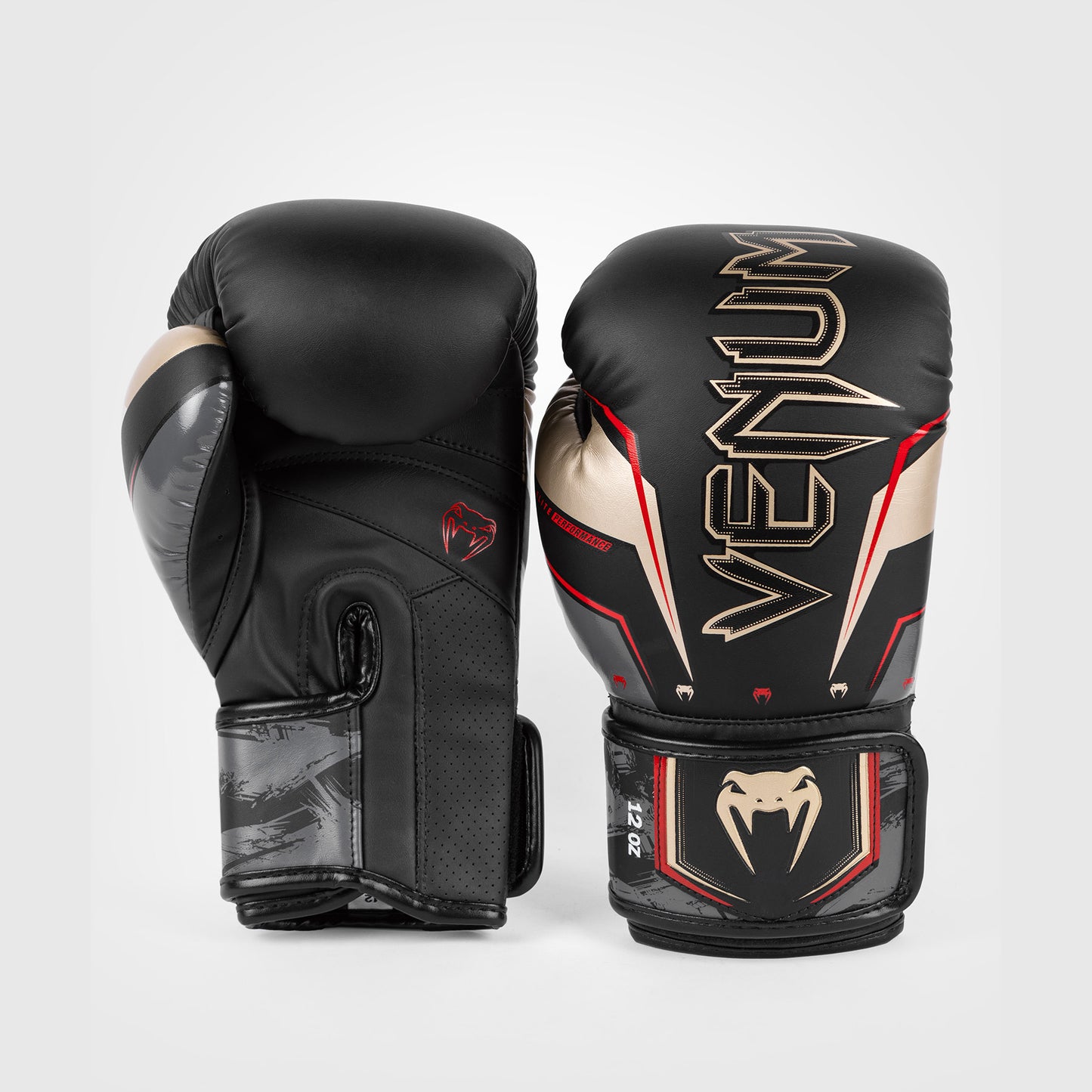 Gants de Boxe Venum Elite Evo - Noir/Or/Rouge - product-type_Gants de boxe
