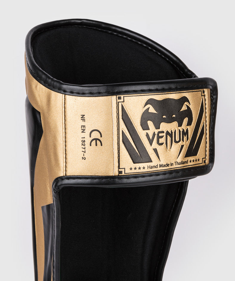 Protège-tibias Venum Elite - Or/Noir - product-type_Protège-tibias