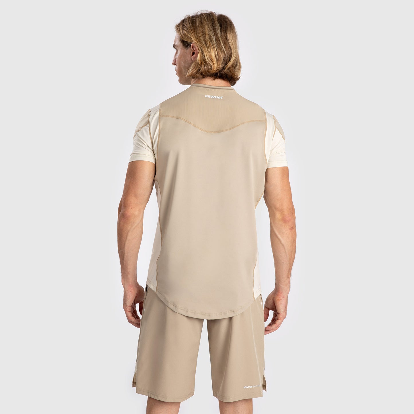 T-shirt Dry-Tech pour Hommes Venum Tempest - Beige/Sable - product-type_T-Shirts Dry Tech