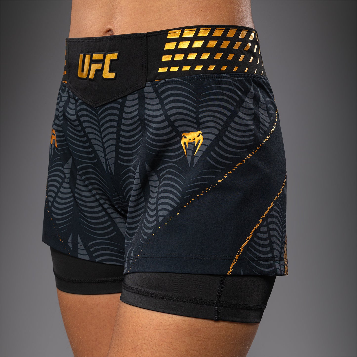 Short de combat coupe courte Femme Personnalisé UFC Zenith by Venum Authentic Fight Night - Champion